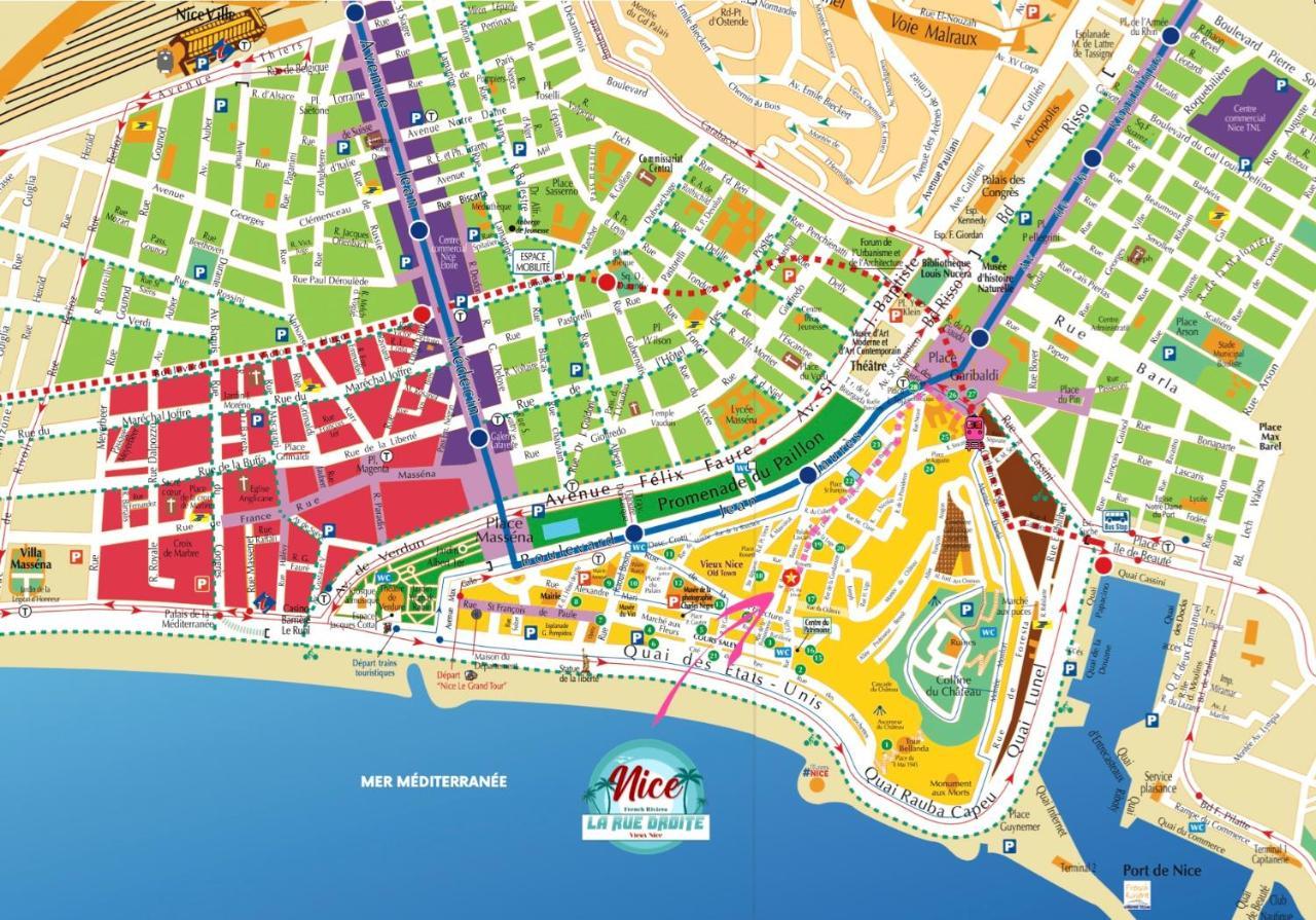 New ! Superbe Studio Vieux Nice - Climatise Экстерьер фото