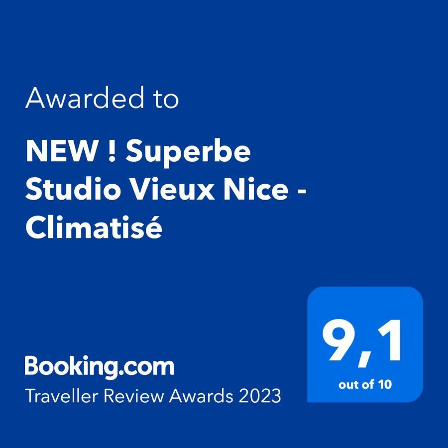 New ! Superbe Studio Vieux Nice - Climatise Экстерьер фото